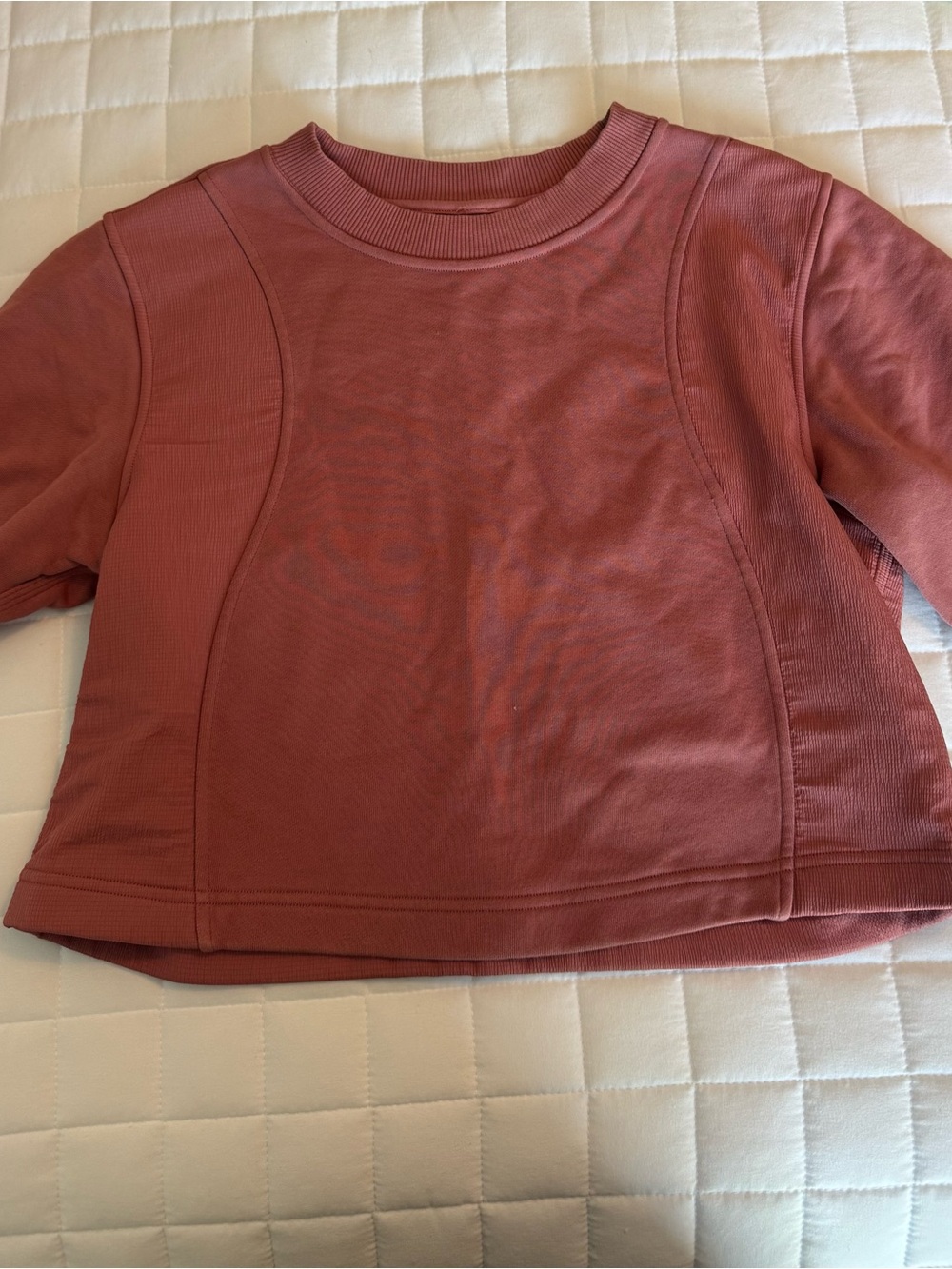 lululemon athletica Rust Crop Top